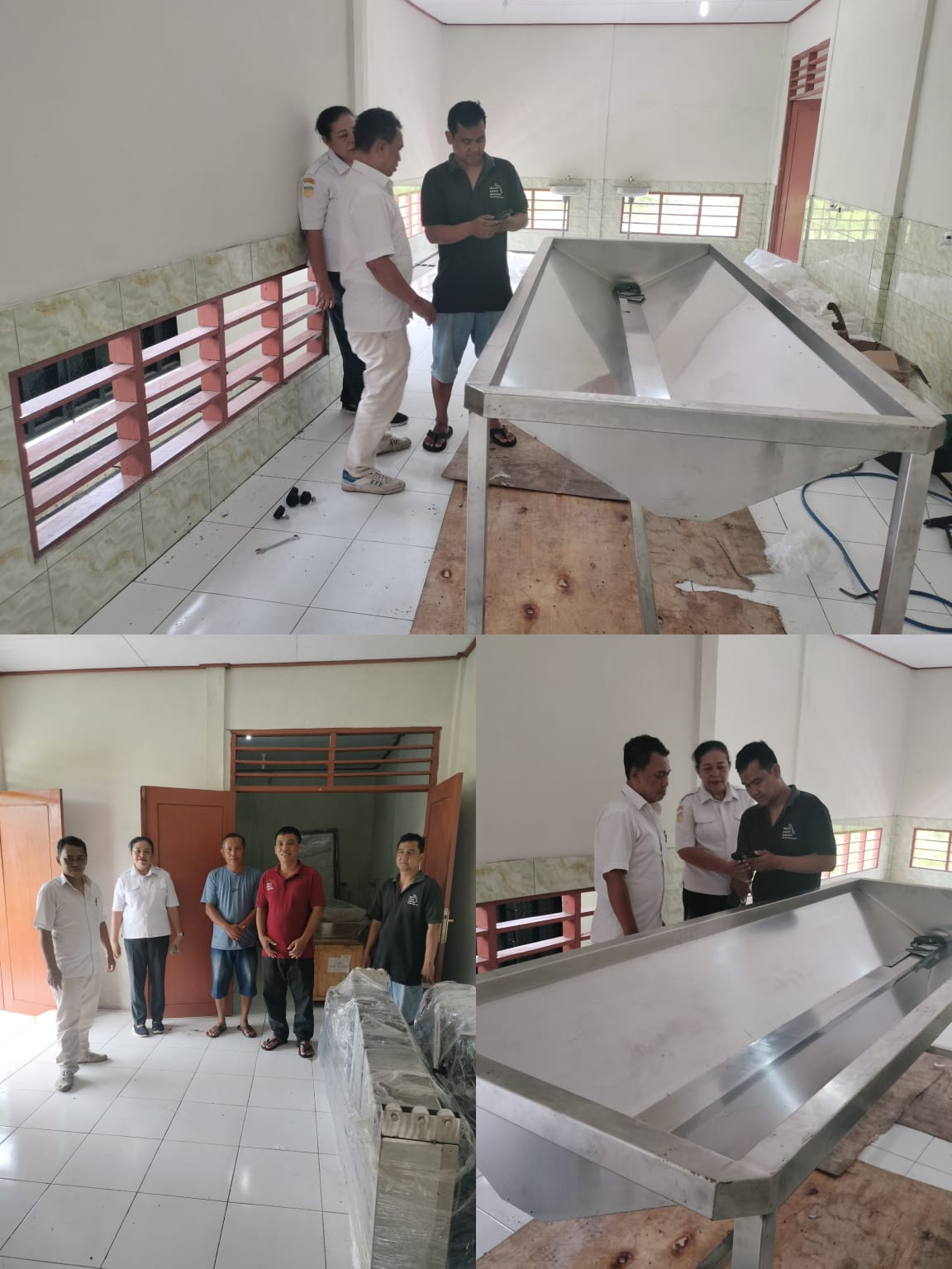 Monitoring  Pemasangan Sarana  Rumah Potong Hewan Unggas (RPHU)